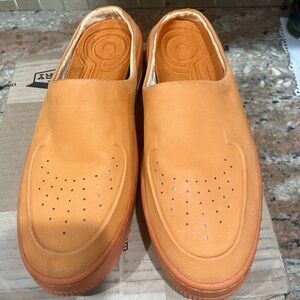 Nike Air Force 1 Lover XX Cinder Orange Womens 10 Slip On Sneakers A01523-800